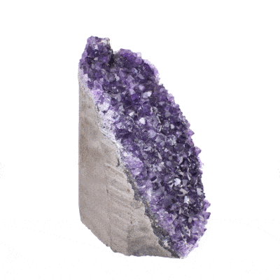 Raw 12.5cm piece of natural amethyst gemstone. 