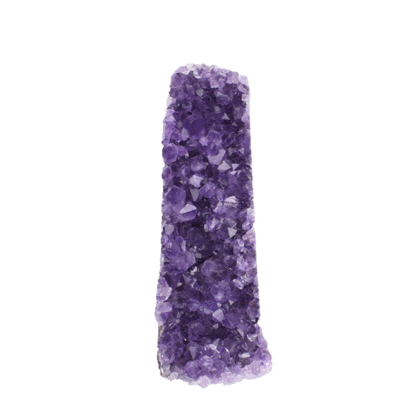 Raw 12cm piece of natural amethyst gemstone. 