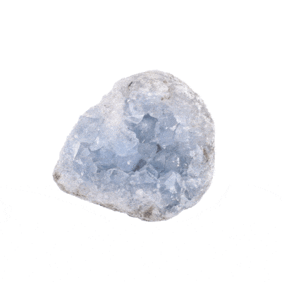 Raw 6.5cm piece of natural celestite gemstone.