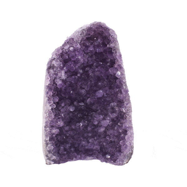 Raw 11cm piece of natural amethyst gemstone.