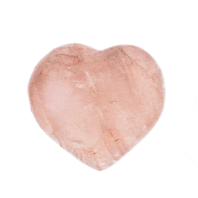 Γυαλισμένη Καρδιά από φυσική πέτρα Αιματοειδούς Χαλαζία μεγέθους 7cm. Αγοράστε online shop.