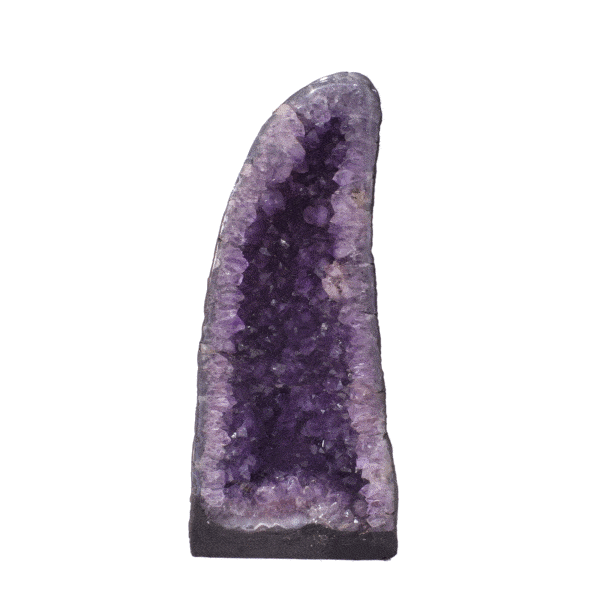 Natural 40.5cm amethyst geode gemstone.