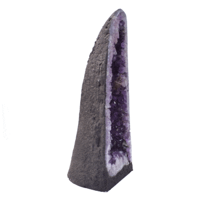 Natural 40.5cm amethyst geode gemstone.