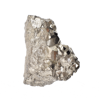 Raw 8cm piece of natural pyrite gemstone. Buy online shop.